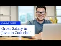 Gross Salary Codechef Beginner CodeWithAnand