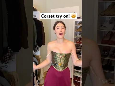 NEVER TAKING THIS OFF! 🧚 🧜‍♀️ 🥰 #gifted #corset