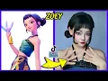 Download Lagu KPOP Demon Hunters in a Real-Life TikTok Version #4 ~ Guess The Voice | Rumi, Zoey, Mira, Jinu...
