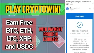 CryptoWin Game by B Programmers Earn Free BTC LTC USDC ETH and XRP Legit and Paying Game
