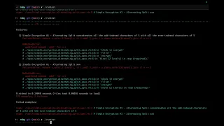 Simple Encryption - Alternating Split 1 by juacompe