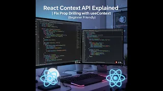 React Context API Explained Fix Prop Drilling with useContext Beginner Friendly