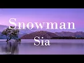 Download Lagu Sia - Snowman (Cover by Tullio + Lirik) || My snowman and me baby
