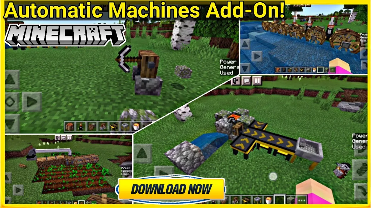 Minecraft Pocket Edition-Free Download from Playstore.