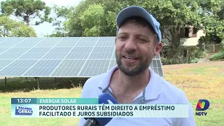 Crédito para produtores rurais investirem em energia cresce em SC