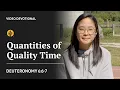 Quantities of Quality Time Deuteronomy 6 6-7 Our Daily Bread Devotional