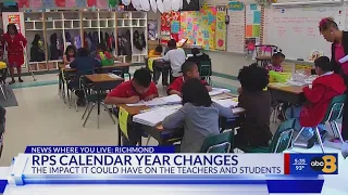 Richmond Public Schools academic calendar to end two weeks early in 2022-2023 school year