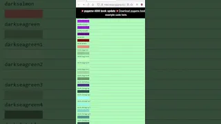How To Use The Color Class In PyGame To Get Hundreds Of Preset Colours