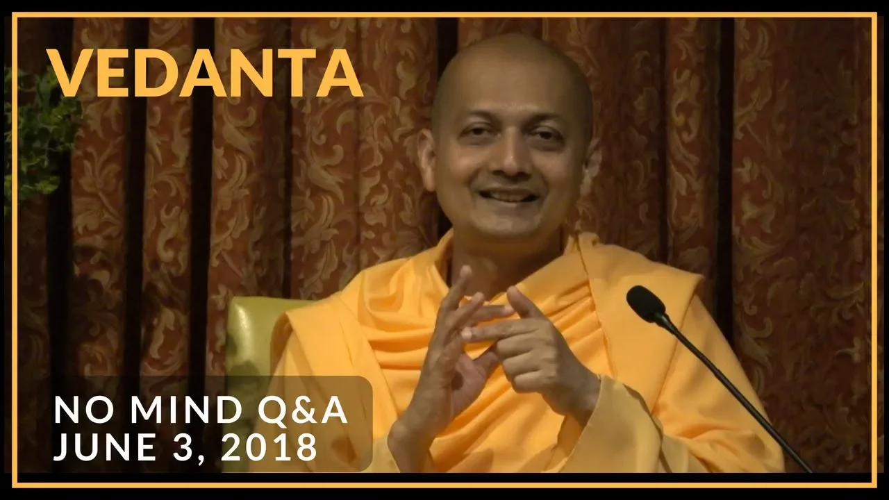 No Mind Q&A | Swami Sarvapriyananda