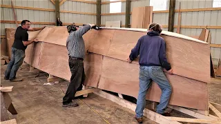 S2E15 || Completing the Hull || Building a Wave Rover 650