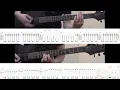 Coldrain - "Bloody Power Fame" Guitar playthrough and tab