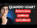 React memo vs useMemo vs useCallback no React