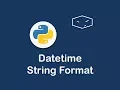 datetime string format in python