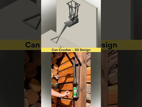 Can Crusher - Satisfying Mechanism