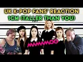Lagu Mamamoo Monday! - 1cm (Taller Than You) - UK K-Pop Fans Reaction