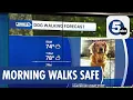 Warm and Humid Sunday in Cleveland Take Early Walks Before Storms