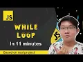 LOOP While Loop JAVASCRIPT LATIHAN Dari Real Project Tutorial Javascript Dasar