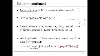 Dynamic programming ECE 592 Module 21