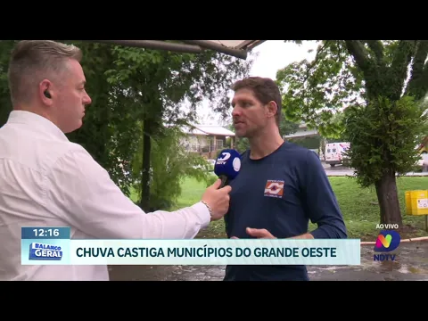 Chuvas Intensas Assolam o Oeste: Bombeiros Reforçam Equipes