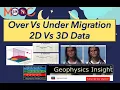 Seismic Migration Techniques Over vs Under Migration 2D vs 3D Explained - A Comprehensive Guide