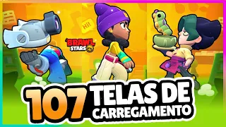 UMA pequena NOVA ATUALIZAÇÃO e TODAS AS NOVAS TELAS de CARREGAMENTO de PARTIDA no BRAWL STARS
