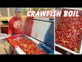 HOSTING MY FIRST CRAWFISH BOIL HOW TO DO IT TOO