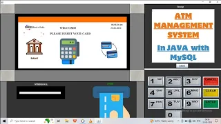 ATM MANAGEMENT SYSTEM using java NetBeans and mysql