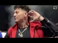 Patrick Mahomes walks into Post Malone Concert