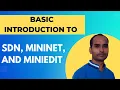 Basic Introduction to SDN Mininet and MiniEdit