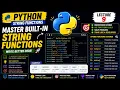 Python String Functions find capitalize isdigit More Lecture 9