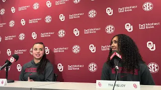 Oklahoma Softball Meet newcomers Gabbie Garcia Tia Milloy