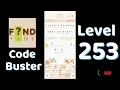 Code Busters Level 253 Walkthrough All Puzzle Solutions Solutionguruji