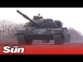 Download Lagu Russia's armoured 'Z tanks' head towards Ukraine's city of Mariupol