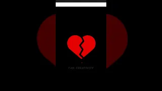 Broken heart draw using python turtle