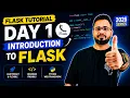 Flask Tutorial - Introduction What is Flask