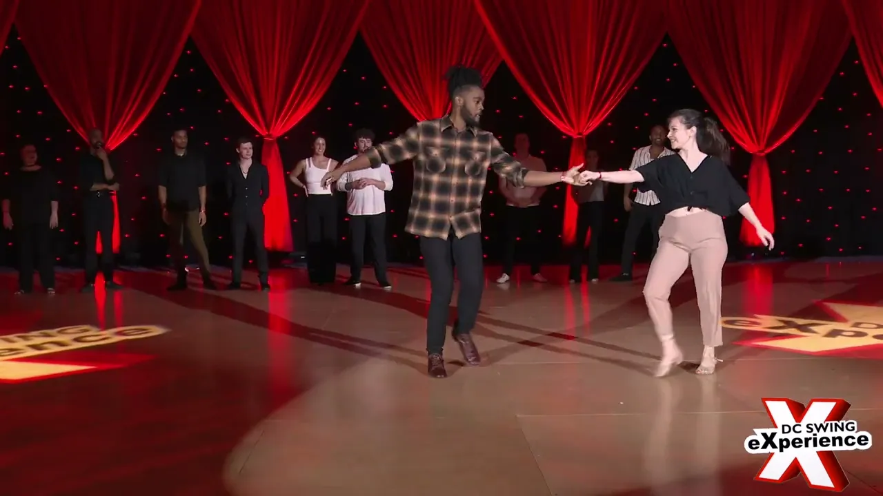 DCSX 2023 All Star Strictly Swing Edem Attikese & Kristen Wallace