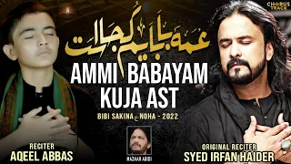 ammay baba yam kujaast aqeel abbas irfan haider bibi sakina noha 2022