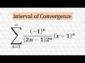 Interval Of Convergence