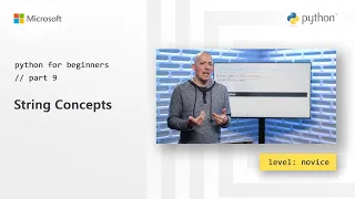 String Concepts Python for Beginners 9 of 44