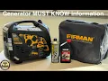 Download Lagu Firman 2000 watt generator - What to know before you buy it!