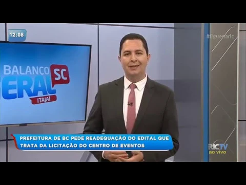 Prefeitura de BC pede readequação do edital que trata da licitação do Centro de Eventos
