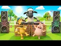 Lagu Shaun Becomes a DJ and the Farm GOES WILD! 🎧😂 | Funny Shaun the Sheep Cartoon