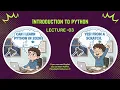 Lecture 3 Linear Search to Python Libraries