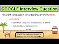 Can You Solve This Google Interview Question