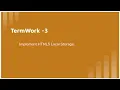 Web Programming Lab Exercises TermWork - 3