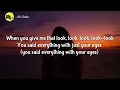 Ali Gatie- The look (Acoustic) [lyrics video]