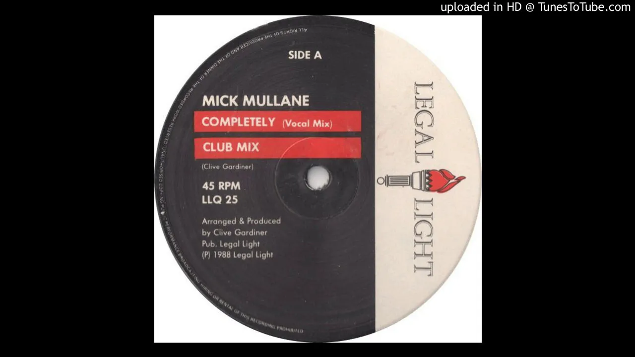 MICK MULLANE - completely