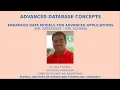 ADVANCED DATABASE CONCEPTS-PART 7 Enhanced Data Models for Advanced Application-XML Schema Querying