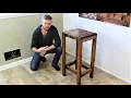 The $20 Bar Stool - Easy DIY Project