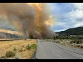 Quilici Fire Burns 300 Acres Near NV-CA State Line
